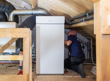Slim testen versnelt innovatie: de BEN Dual-AIR warmtepomp van Inventum Technologies