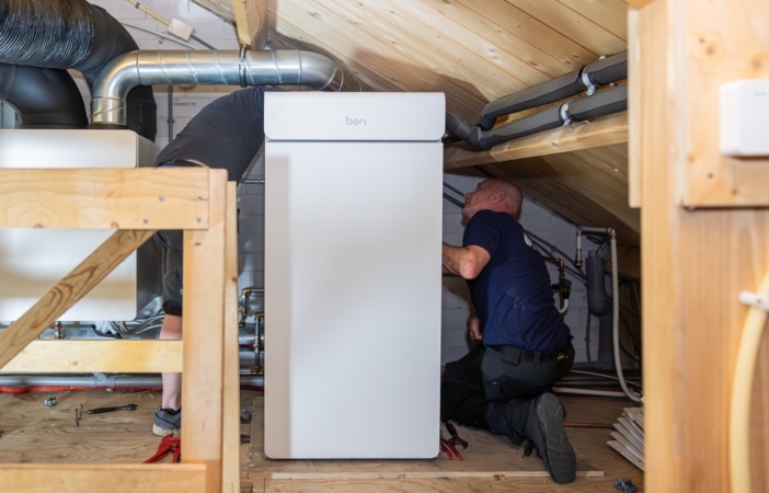 Slim testen versnelt innovatie: de BEN Dual-AIR warmtepomp van Inventum Technologies